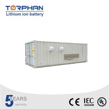 Behållare litium energi lagringssystem